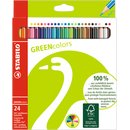 Buntsift Stabilo GREENcolors 24er Pack