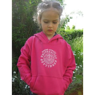 Kinder Hoody Hot Pink/French Navy 3/4 Jahre