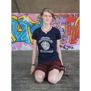 Womens T-Shirt B&C E190 navy blue XS