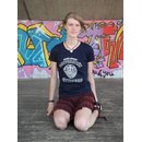 Womens T-Shirt B&C E190 navy blue S