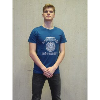 Mens X.O Roundneck T-Shirt petrol S