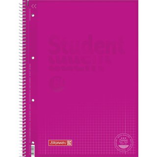 Collegeblock Premium Student Colour Code kar. Doppelrand Lin.28 pink