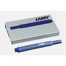Lamy Großraum-Tintenpatrone T10 5 St. blau löschbar