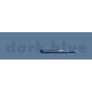 Lamy Groraum-Tintenpatrone T10 5 St. blau-schwarz