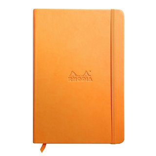 Rhodiarama Notizbuch Hardcover A5 blanko Orange