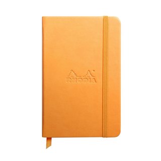 Rhodiarama Notizbuch Hardcover A6 liniert Orange