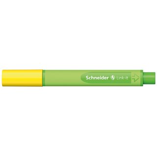 Fineliner Schneider Link-It golden-yellow