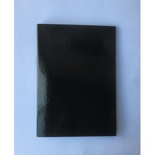 Clipboard DIN A4 aus kaschiertem Karton schwarz