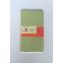 Moleskine Notizheft chapters slim large liniert hellgrn