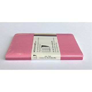 Moleskine Volant Notizhefte 2er-Set pocket liniert pink