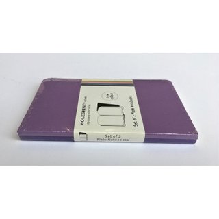 Moleskine Volant Notizhefte 2er-Set pocket blanko violett