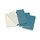 Moleskine Cahier Notizhefte 3er-Set X-large liniert lebhaftes blau