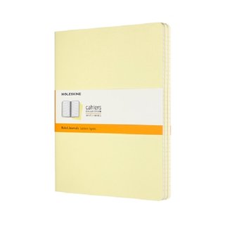 Moleskine Cahier Notizhefte 3er-Set X-large liniert sanftgelb