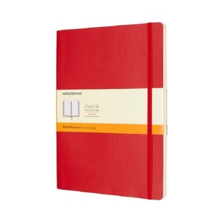 Moleskine Notizbuch Softcover X-large liniert scharlachrot