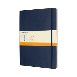 Moleskine Notizbuch Softcover X-large liniert saphir