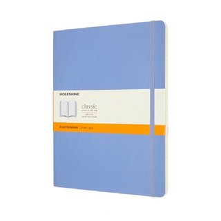 Moleskine Notizbuch Softcover X-large liniert hortensienblau