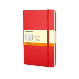 Moleskine Notizbuch Hardcover pocket liniert scharlachrot