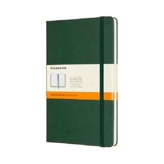 Moleskine Notizbuch Hardcover large liniert myrtengrn