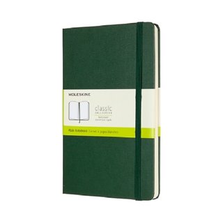 Moleskine Notizbuch Hardcover large blanko myrtengrn