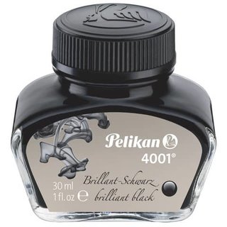 Tintenfass Pelikan 30 ml brillant-schwarz