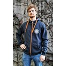 Mens Doubleface Jacket carbon/orange XXL