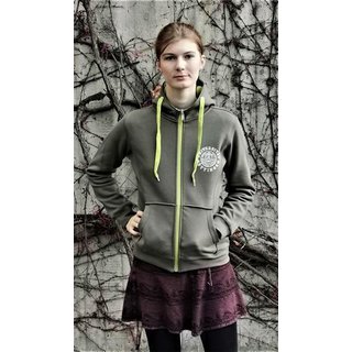 Ladies Doubleface Jacket olive/lime (light) green XXL