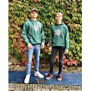 College Hoodie Moss Green XS