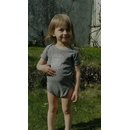 Babies Bodysuit Bambino melange grey 12-18 Monate (75-81 cm)