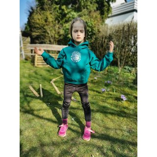 AWDis Kids Hoodie jade 3/4 (XS)