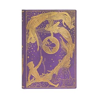 paperblanks Langs Fairy Books Violet Fairy Mini liniert