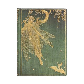 paperblanks Langs Fairy Books Olive Fairy Midi blanko
