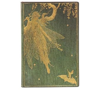 paperblanks Langs Fairy Books Olive Fairy Flexi Mini liniert