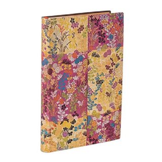 paperblanks Japanische Kimonos Kara-ori Pink Flexi Mini liniert