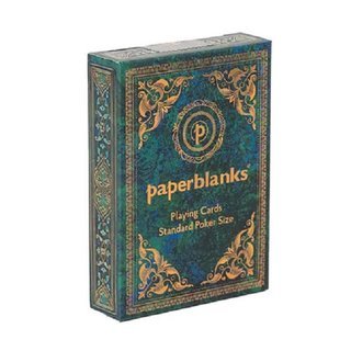 paperblanks Spielkarten Chroniken in Trkis