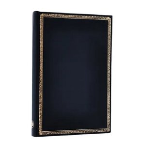 paperblanks Klassiker aus Faux-Leder Black Edition Mini liniert