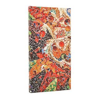 paperblanks 12-Monatskalender 2026 horizontaler Wochenberblick Schlank Gaudis Sonne