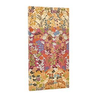 paperblanks 12-Monatskalender 2026 verso Wochenberblick Schlank Kara-ori Pink