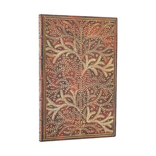 paperblanks 12-Monatskalender 2026 flexi horizontaler Wochenberblick Maxi Lied der Wildblumen