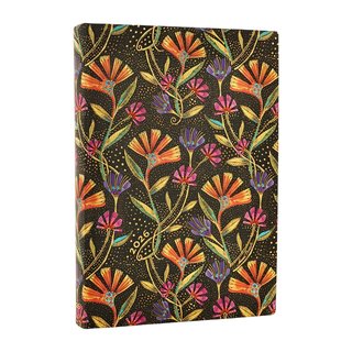 paperblanks 12-Monatskalender 2026 Tagesberblick flexi Midi Wildblumen