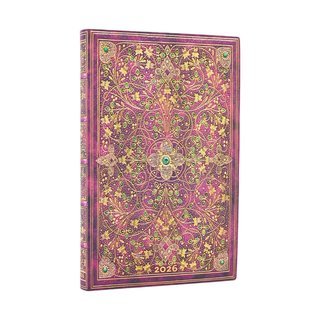 paperblanks 12-Monatskalender 2026 Tagesberblick flexi Maxi Diamantenes Thronjubilum