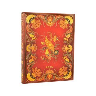 paperblanks 12-Monatskalender 2026 Tagesberblick flexi Ultra Fiammetta