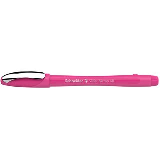 Kugelschreiber Schneider Slider Memo XB Colour Edition power pink