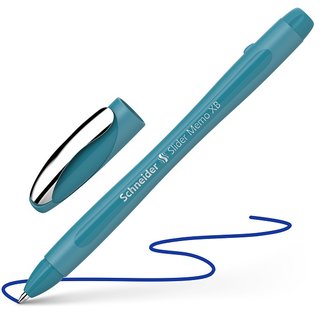 Kugelschreiber Schneider Slider Memo XB Colour Edition teal