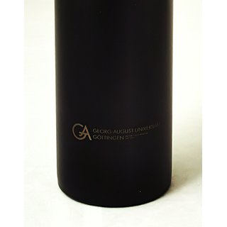 Thermoflasche Metall mit Unilogo
