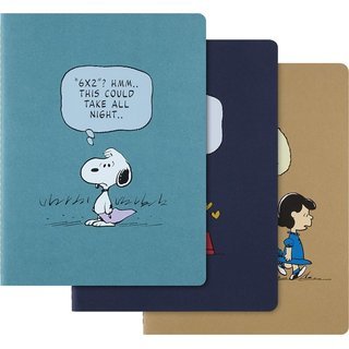Moleskine PEANUTS Limited Edition Cahier Notizhefte XL Bundle (3 Stck)