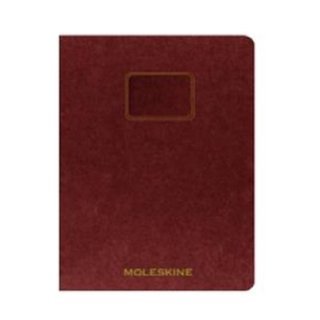 Moleskine Student Cahier Notizheft XXL rot blanko